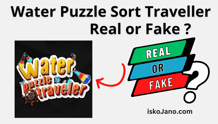 Water Puzzle Sort Traveler App Real or Fake